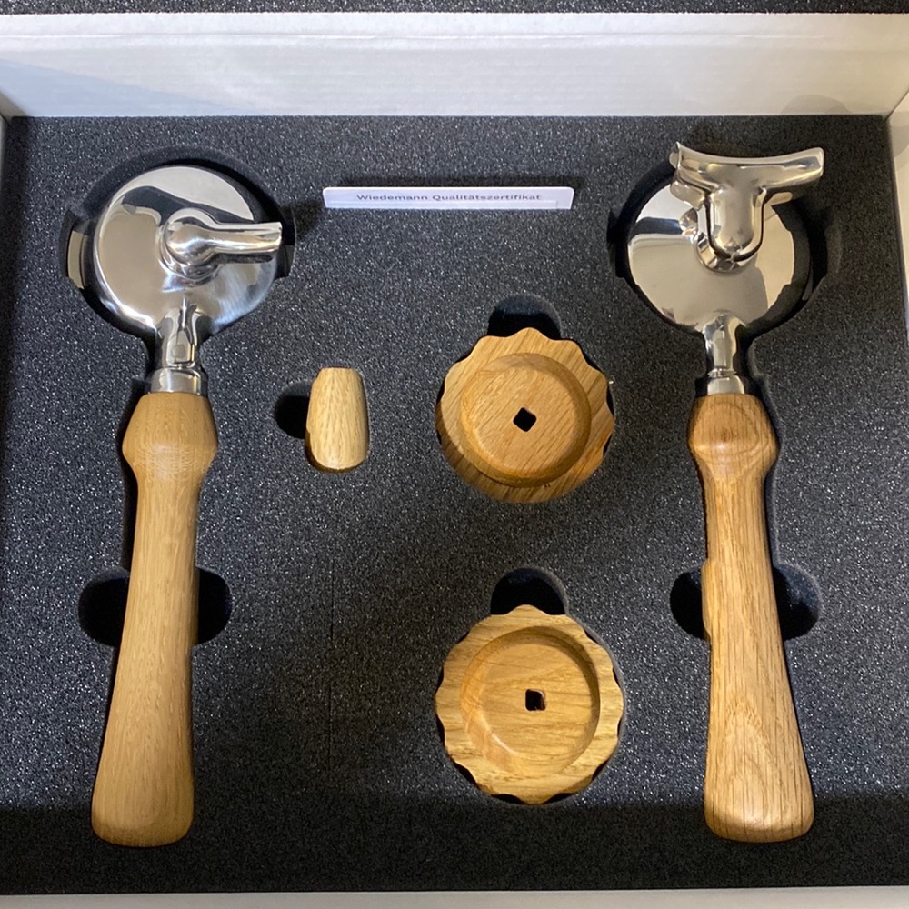 Wiedemann Griffset accessories for Rocket Appartamento machine